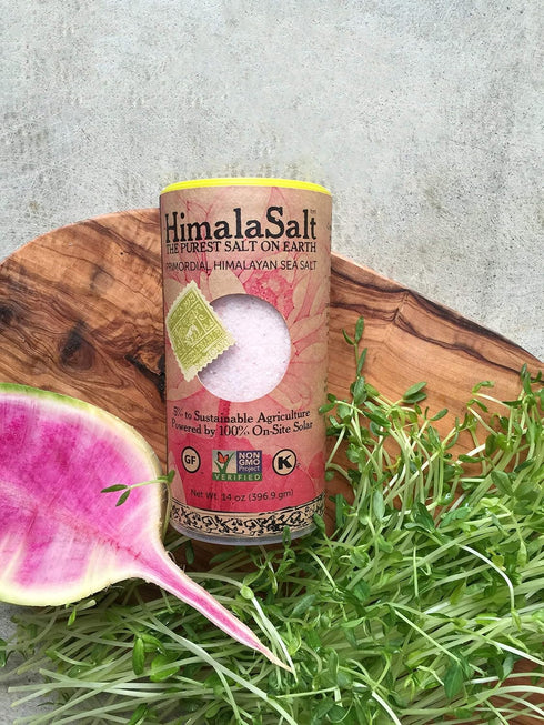 6-Ounce (Pack 6) HimalaSalt Primordial Himalayan Sea Salt, Fine Grain Shaker