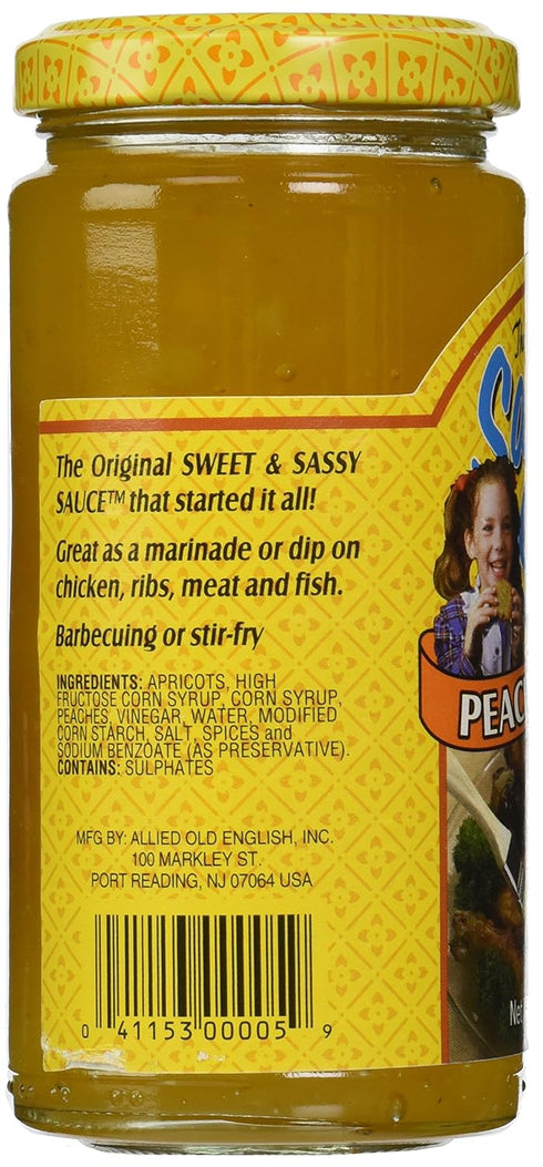 Saucy Susan Peach Apricot Sauce (9.5 Ounce)