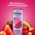 180mg 12oz 24 Pack Bloom Nutrition Sparkling Energy Drink, Zero Sugar, Caffeine | Strawberry Watermelon | | |
