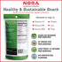 Original Crispy Seaweed Snacks by Nora - Low-Carb Healthy Snacks, Thick Nori Sheets, Vegan, Gluten-Free, 12-Pack