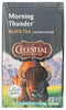 Celestial Seasonings Morning Thunder Tea, 20 ct