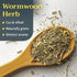 4oz Wormwood Herb Tea - Natural Artemisia Absinthium - Dried Cut and Sifted Herds Loose Bulk