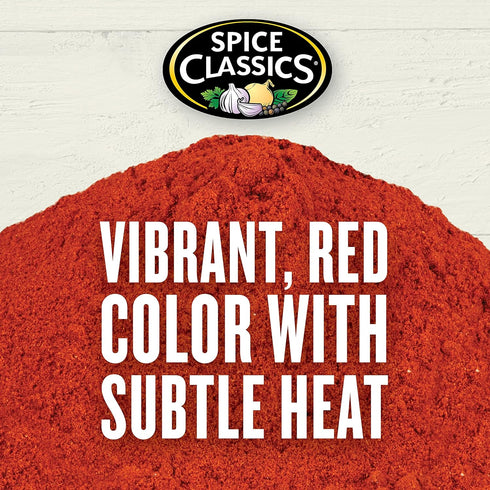 4.5 lb 4.5 Spice Classics Paprika, - One Pound Container of Bulk Paprika Powder, Perfect for Garnishing and Flavoring