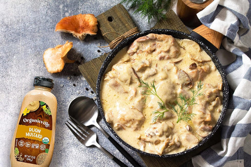 340g Organicville Dijon Mustard