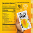 10 10-Calorie, Immune Dally Mango Drinkable Konjac Jelly Pouches | Healthy Keto, Gluten Free, Sugar Free Korean Fruit