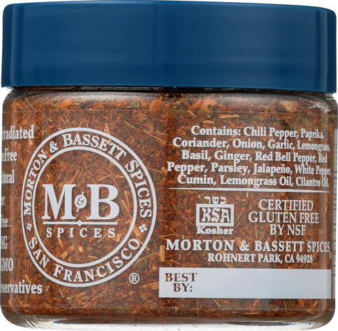 Morton & Bassett Thai Red Curry Seasoning, Gluten Free, 1.1 Ounces (Pack Of 3)