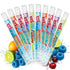 Giant Freeze Pops, 10 Count Popsicles Bulk 5.5OZ each, Refreshing Giant Popsicles