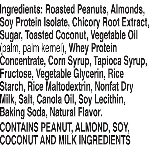 5 7.1 OZ (Pack 4) Nature Valley Chewy Granola Bar, Protein, Coconut Almond, Bars