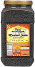 Rani Black Mustard Seeds Whole Spice (Kali Rai) 112oz (7lbs) 3.18kg Bulk