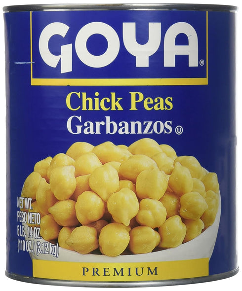 Goya Canned Chick Peas, 110 Ounce