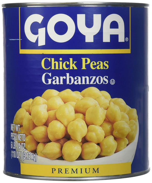 Goya Canned Chick Peas, 110 Ounce