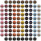 InfuSio Coffee Pods Variety Pack 96 Count, 12 Crafted Medium & Dark