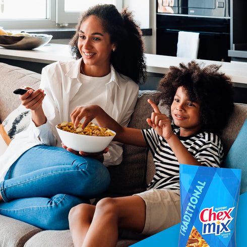 Chex Mix 1.75 Oz (Pack 60) Snack Mix Single Serve Pouch Traditional