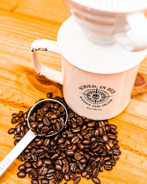 2lb Raven's Brew Coffee High Caffeine Coffee Dark Roast Ground - Deadman's Reach
