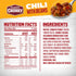 16.5 oz Campbells Chunky Chili With Beans, Can