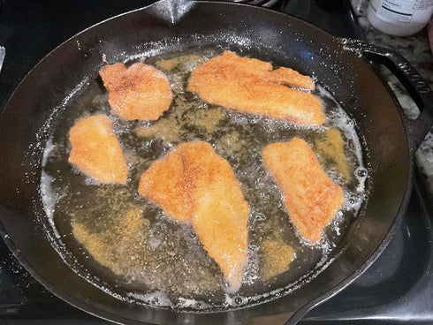 Fish Fry Breading Mix for Bluegill, Crappie, Walleye & Catfish Crispy Fried Fish Batter for Freshwater Fish & Seafood