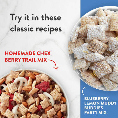 12 oz Blueberry Chex Cereal, Gluten Free Breakfast Cereal, Made with Whole Grain