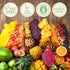 11 20oz Dried Fruit Gift Basket Tropical Flavor Exotic Dried Fruit Basket Gift | Soft Mixed Dried Fruit and Nuts Gift
