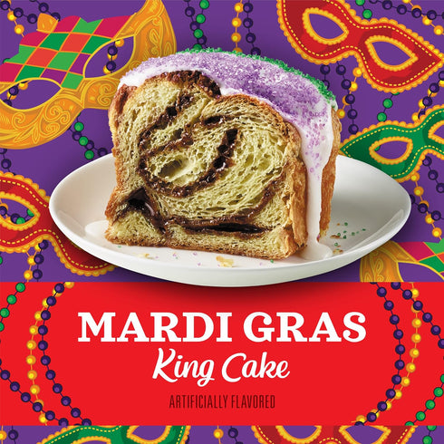 Community 72 Count 2.0 72 Count (Pack 6) Coffee Mardi Gras King Cake Flavored Coffee Pods, Medium Roast, Compatible