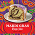 Community 72 Count 2.0 72 Count (Pack 6) Coffee Mardi Gras King Cake Flavored Coffee Pods, Medium Roast, Compatible