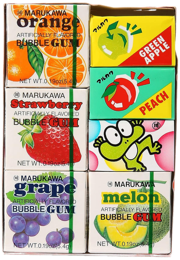 Marukawa Seven Pack Bubble Gum Sampler