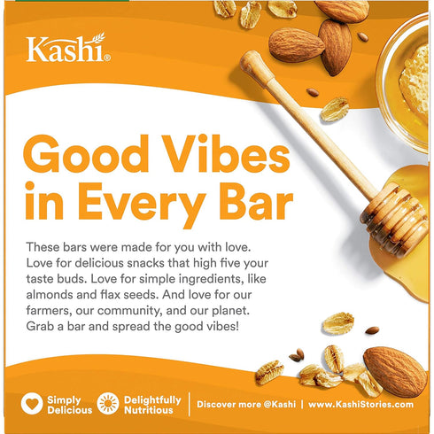 1.2 6 Count Kashi Co, Bar Granola TLC Chewy Honey Almond Flax, Ounce