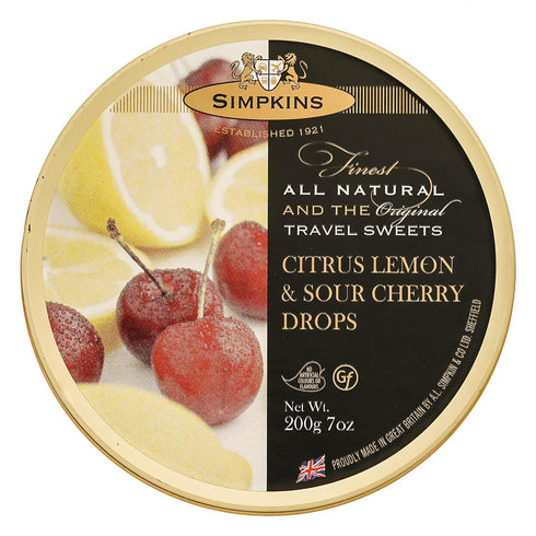 Simpkins Citrus Lemon & Sour Cherry, 200g