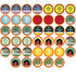 Two Rivers Assorted Herbal Tea Pods Variety Sampler Pack for Keurig K-Cup