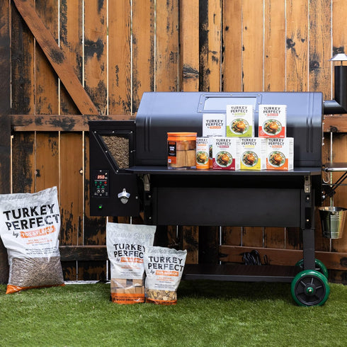 Fire & Flavor Cajun Turkey Brine Kit, Includes Bag and Poultry Seasoning for Roasting, Grilling, Smoking