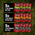 Pack Pack, 100% 1.25 Oz (Pack 15) Jack Link's Beef Jerky Bold Variety - Includes Sweet & Hot, Jalapeno and Peppered