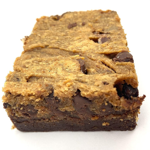 3 4 oz Peanut Butter Zebra Bar! Large Brownie Bars!