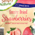 Simply Nature Non-GMO Freeze Dried Strawberries - Real Fruit Snack