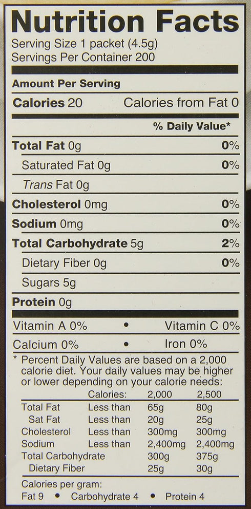 Island Crystals 4.67 Cane Sugar, Natural Turbinado, Ounce