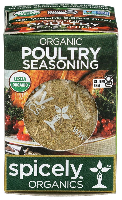 SPICELY Organic Poultry Seasoning, 0.35 OZ