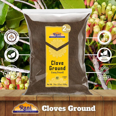 32oz (2lbs) 908g Rani Cloves Powder (Laung) Indian Spice Bulk ~ All Natural, Gluten Friendly | Non-GMO | Kosher | Vegan