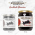 20 oz (2-Pack) Peninsula Premium Cocktail Cherries | Award Winning | Deep Burgundy-Red | Silky Smooth, Rich Syrup |