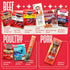 Cravekraft Pack Beef Jerky Gifts For Men - Easter Gifts For Men Who Have Everything With Beef Jerky Variety - Mens