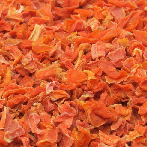 5 lbs Dried Carrots by Its Delish, Bulk Bag of Dehydrated Carrot Dices for Soup Vegetables, Food Supply and Camping