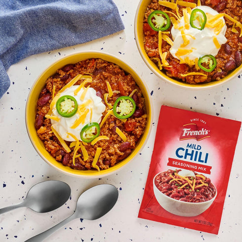 1 oz (Pack 12) French's Mild Chili Seasoning Mix