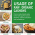 2 Jiva Organics Raw Organic Cashews (Whole) Pound Bag