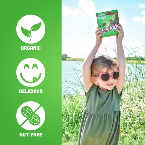 SKOUT Organic Apple Pie Kids Bars, 5.1 OZ