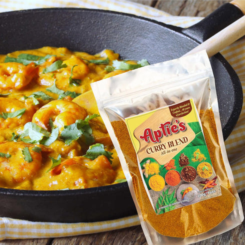 Aptie's 7 Oz. Curry Blend | All In One Trinidad Curry Powder |