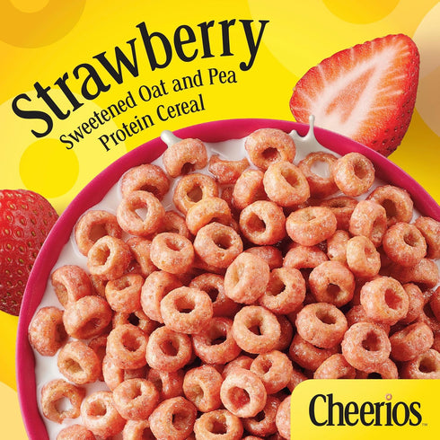 15 oz (Pack 8) Cheerios Protein Strawberry