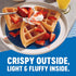 28 oz. (Pack 6) Krusteaz Light & Crispy Belgian Waffle Mix, No Artificial Flavors, Colors or Preservatives, Just Add