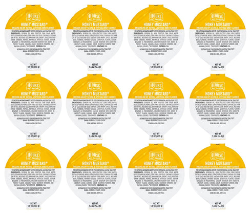 House Recipe Honey Mustard Dressing & Dipping 1.5 oz Cups | Kosher | 12