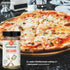 Farberware Pizza Spice Blend Set in Glass Jars (Basil, Oregano, Rosemary) with Removable Sifter Caps