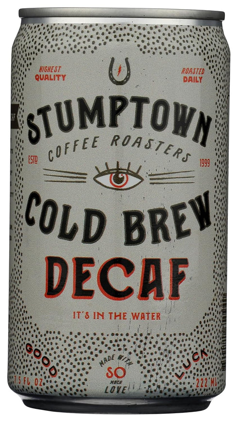STUMPTOWN COFFEE ROASTERS Decaf Cold Brew Can, 7.5 FZ