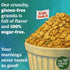24oz MyCerealMix Sugar Free Granola Vanilla Almond Keto Friendly, High Fiber Diabetic Cereal, Gluten Free, Plant-Based