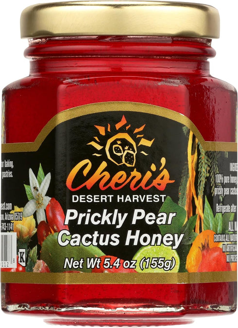 CHERIS DESERT HARVEST Prickly Pear Cactus Honey, 5.4 OZ