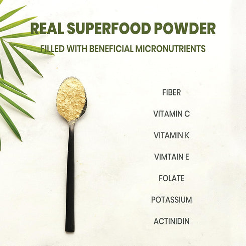 5oz 3.5oz Jungle Powders Organic Passion Fruit Powder & Kiwi Fruit Powder - Freeze-Dried Superfood Extracts for Baking